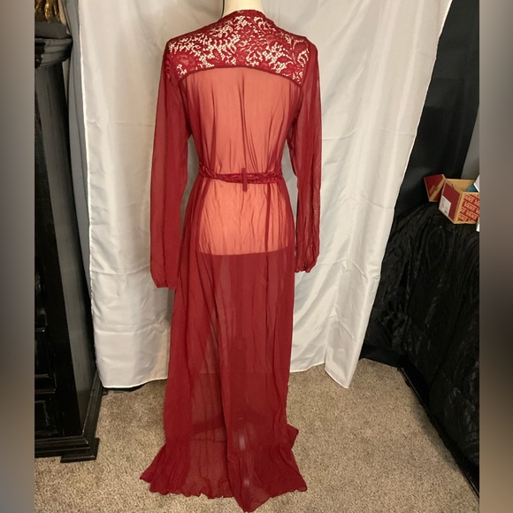 💸 Red Long kimono - Picture 6 of 13